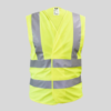 High Visibility Safety Vest – ANSI/ISEA & EN ISO 20471 Certified Reflective Vest