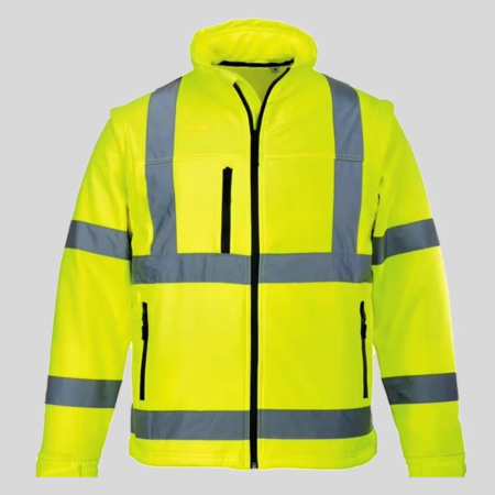 Long sleeve light road work safety life reflective bomber jacket