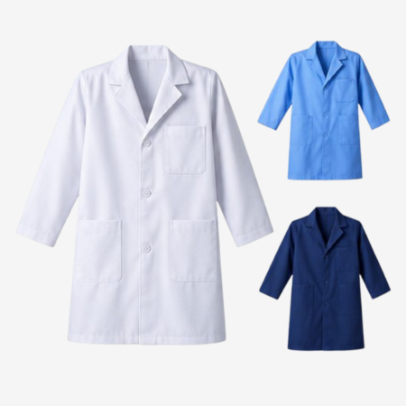 Cotton Lab Coat LC-1952 – 65/35 Polycotton, 140 GSM