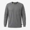 Grey Meshnet T-Shirt Round Neck TG1211