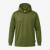Off-Green Hi-Vis Hoodie with Chest Pocket TGH1211