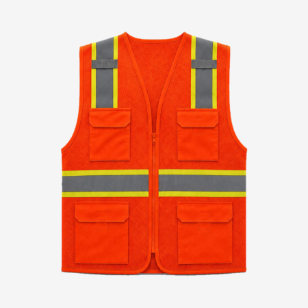 Orange Meshnet Hi-Vis Vest SVO1212
